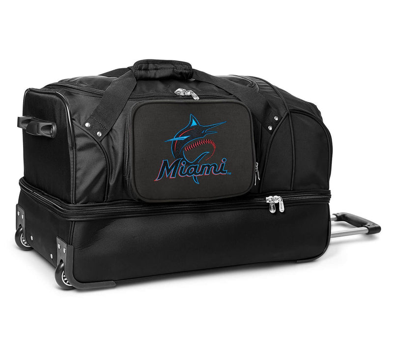 Mojo Licensing MLB 27" Drop Bottom Wheeled Duffel — View 48