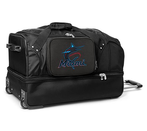 Mojo Licensing MLB 27" Drop Bottom Wheeled Duffel — View 19