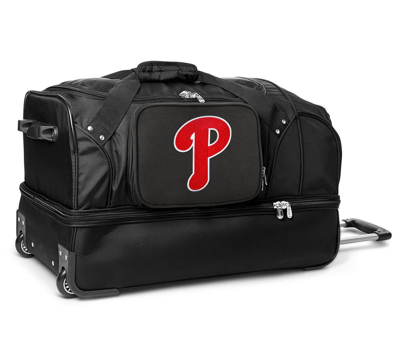 Mojo Licensing MLB 27" Drop Bottom Wheeled Duffel — View 52