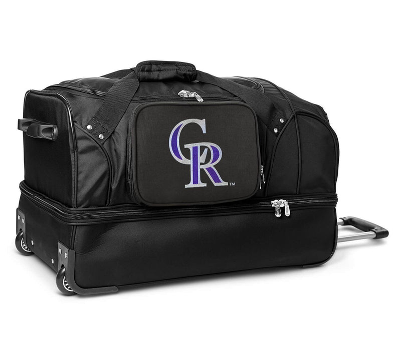 Mojo Licensing MLB 27" Drop Bottom Wheeled Duffel — View 57