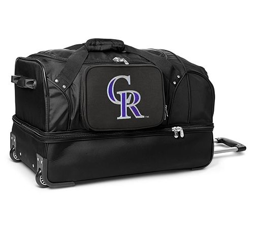 Mojo Licensing MLB 27" Drop Bottom Wheeled Duffel — View 28