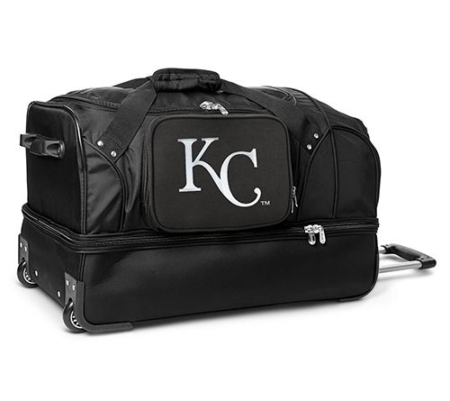 Mojo Licensing MLB 27" Drop Bottom Wheeled Duffel — View 29