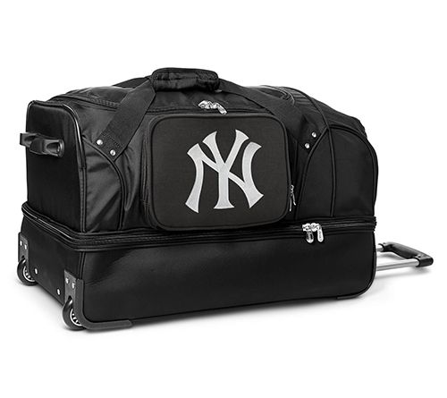 Mojo Licensing MLB 27" Drop Bottom Wheeled Duffel — View 33