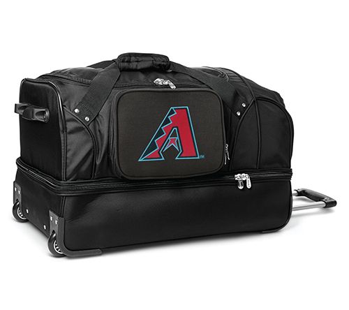 Mojo Licensing MLB 27" Drop Bottom Wheeled Duffel — View 34