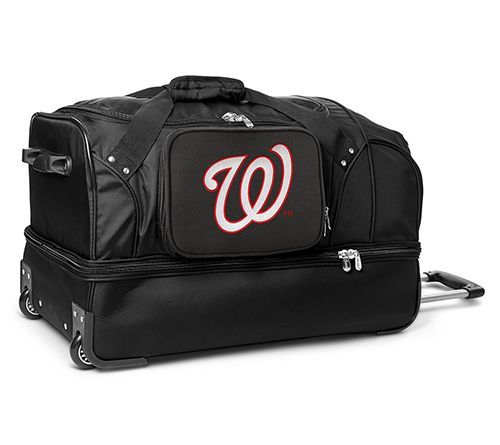 Mojo Licensing MLB 27" Drop Bottom Wheeled Duffel — View 35