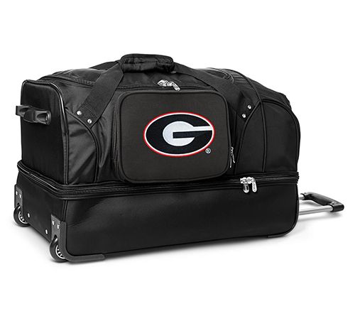 Mojo Licensing NCAA 27" Drop Bottom Wheeled Duffel — View 11