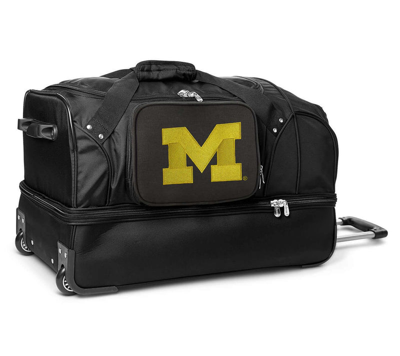Mojo Licensing NCAA 27" Drop Bottom Wheeled Duffel — View 72