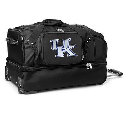 Mojo Licensing NCAA 27" Drop Bottom Wheeled Duffel — View 20