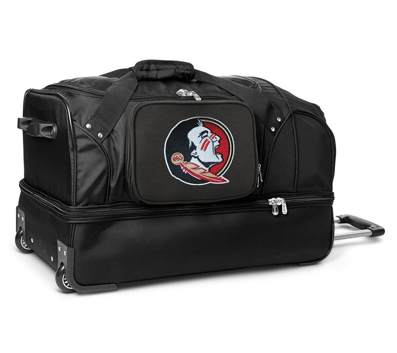 Mojo Licensing NCAA 27" Drop Bottom Wheeled Duffel — View 82