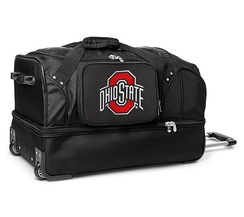 Mojo Licensing NCAA 27" Drop Bottom Wheeled Duffel — View 28