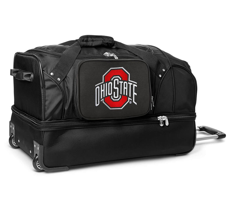 Mojo Licensing NCAA 27" Drop Bottom Wheeled Duffel — View 88