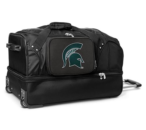 Mojo Licensing NCAA 27" Drop Bottom Wheeled Duffel — View 34