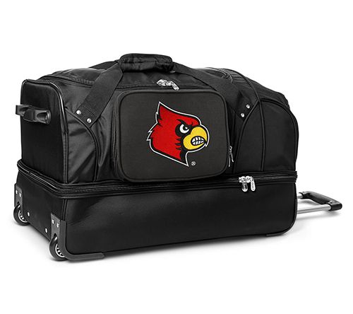 Mojo Licensing NCAA 27" Drop Bottom Wheeled Duffel — View 37