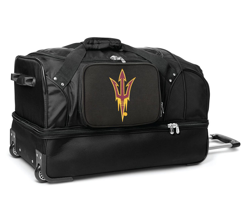 Mojo Licensing NCAA 27" Drop Bottom Wheeled Duffel — View 101