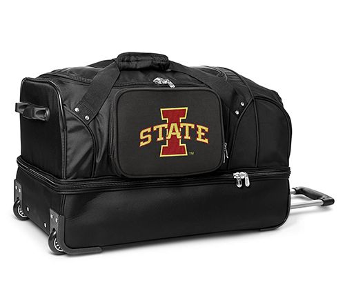 Mojo Licensing NCAA 27" Drop Bottom Wheeled Duffel — View 48
