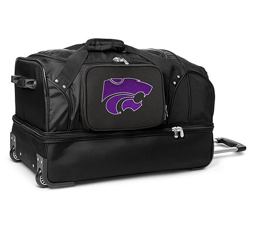 Mojo Licensing NCAA 27" Drop Bottom Wheeled Duffel — View 49