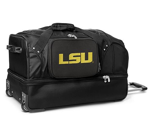 Mojo Licensing NCAA 27" Drop Bottom Wheeled Duffel — View 50