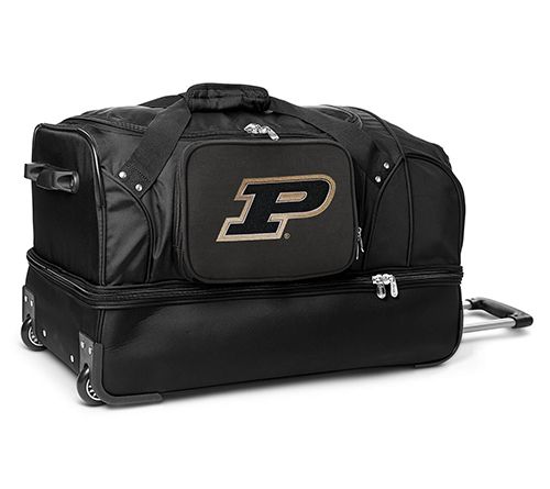 Mojo Licensing NCAA 27" Drop Bottom Wheeled Duffel — View 54