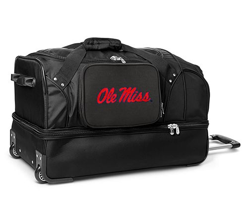 Mojo Licensing NCAA 27" Drop Bottom Wheeled Duffel — View 58
