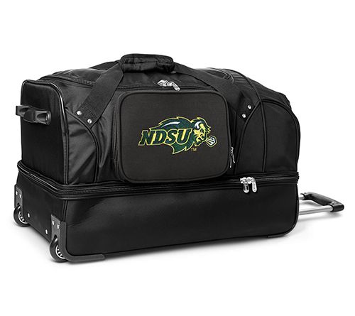 Mojo Licensing NCAA 27" Drop Bottom Wheeled Duffel — View 60
