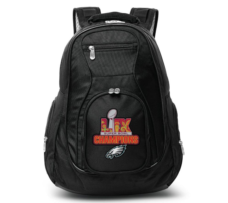 Mojo Licensing NFL Eagles Super Bowl LIX LaptopBackpack — Main view