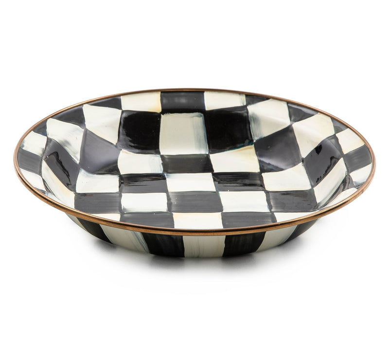 MacKenzie-Childs Courtly Check Pie Plate — Main view