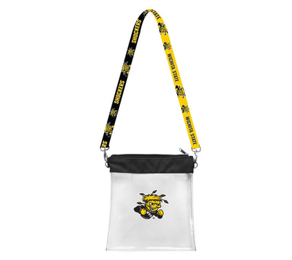 Littlearth NCAA Clear Pattern Strap Bag