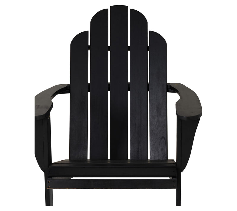 Linon Home Black Adirondack Chairs Set of 2 — View 6