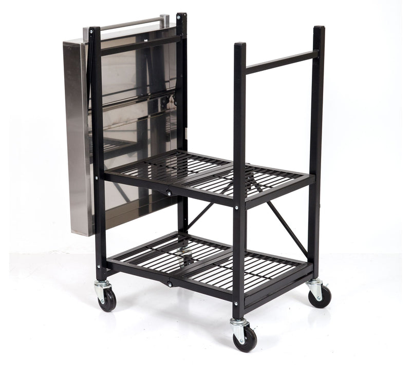 Origami Kitchen Cart with Stainless Steel Top — View 5