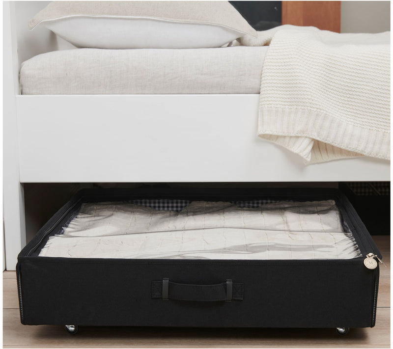 Martha Stewart Under the Bed Storage Organizer with Wheels — View 2