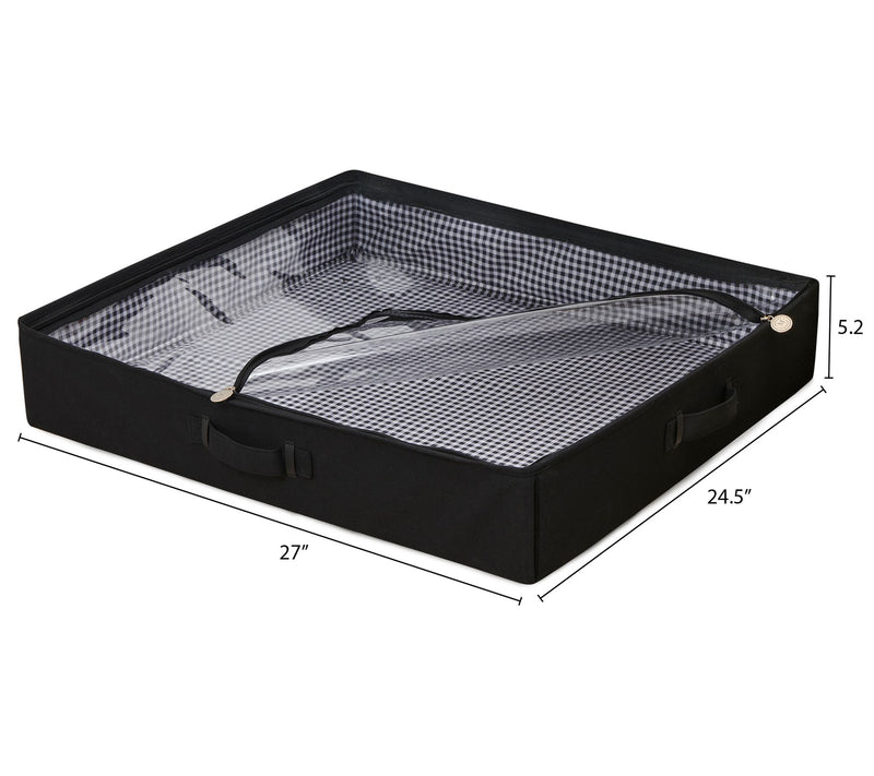 Martha Stewart Under the Bed Storage Organizer with Wheels — Main view