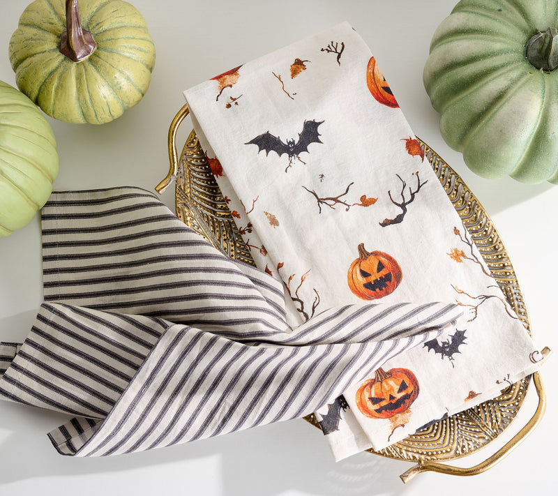 Cozy Cottage by Liz Marie Halloween Tea Towel Set — View 6