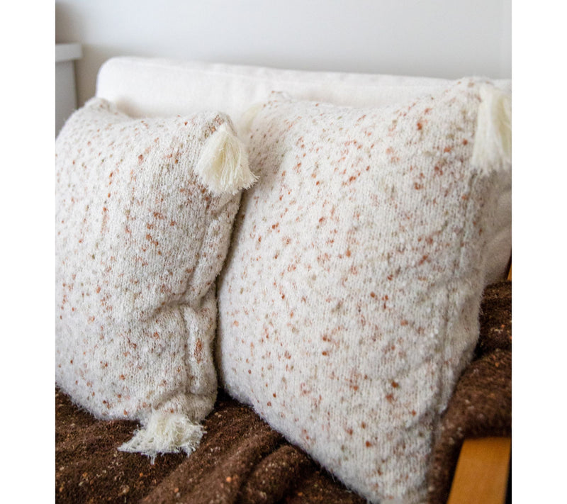 Set of 2 Decorative Boucle Pillows by Lauren McBride — View 9