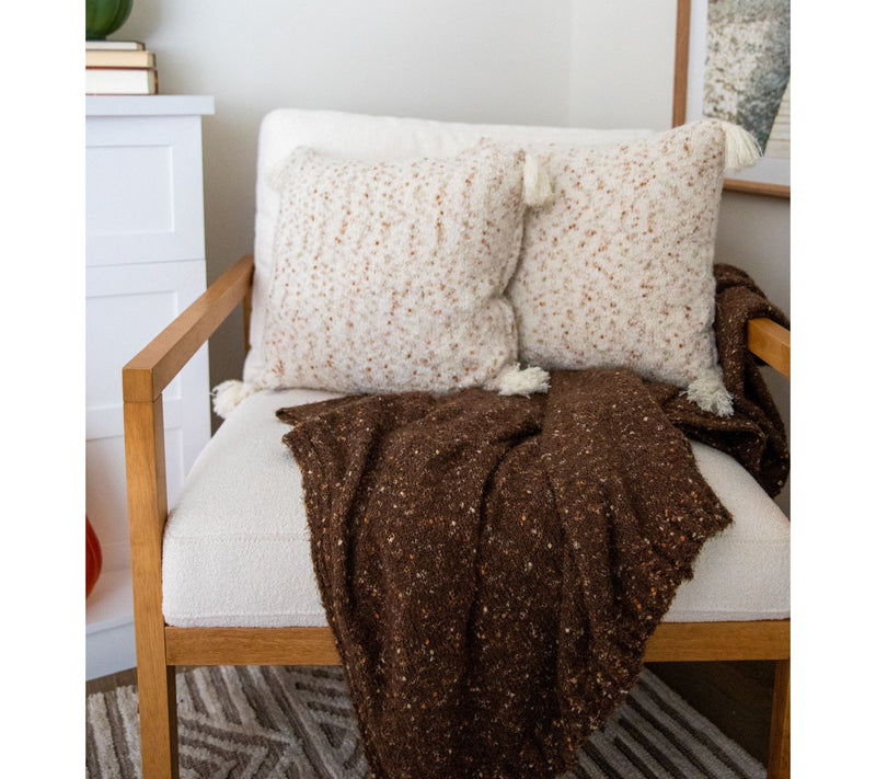 Set of 2 Decorative Boucle Pillows by Lauren McBride — View 3