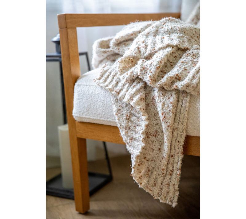 60 x 70 Boucle Throw Blanket by Lauren McBride — View 6