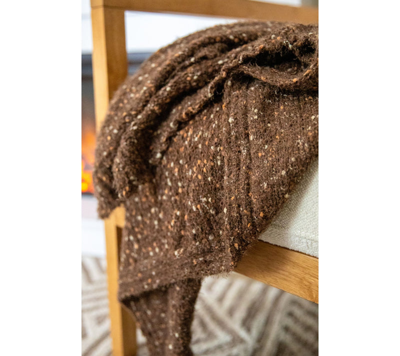 60 x 70 Boucle Throw Blanket by Lauren McBride — Main view