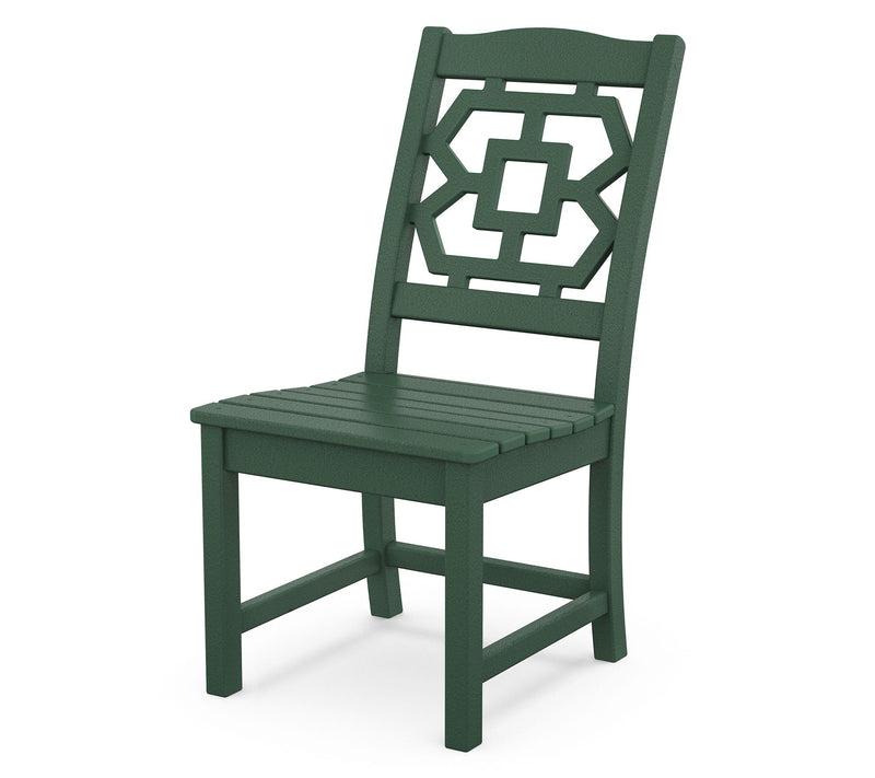 Martha Stewart by POLYWOOD Chinoiserie Dining Side Chair — View 5