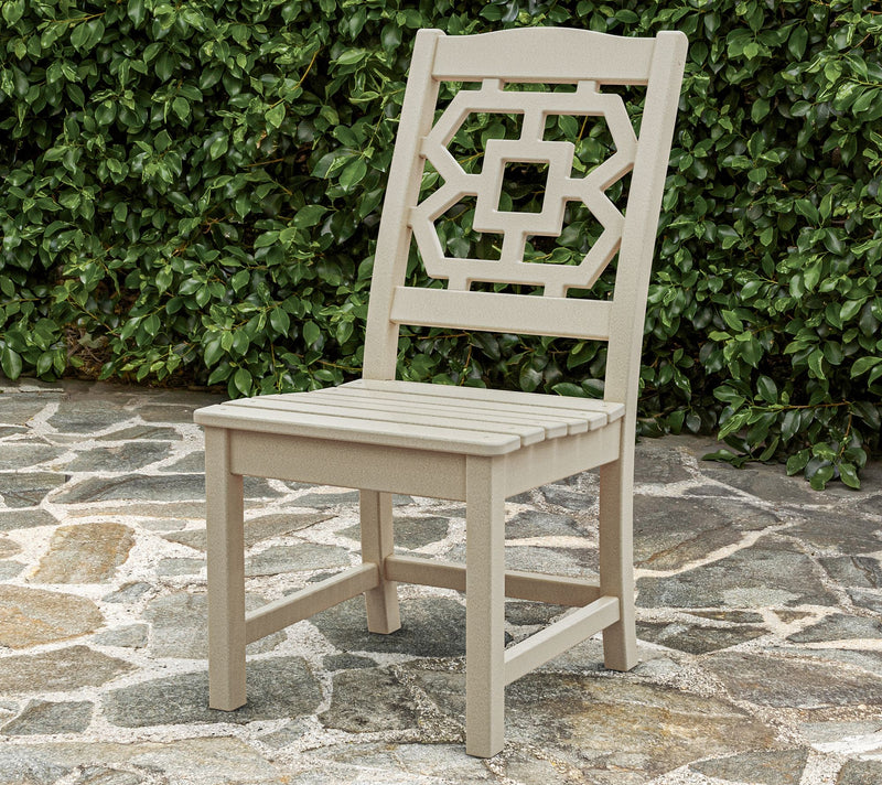 Martha Stewart by POLYWOOD Chinoiserie Dining Side Chair — View 17