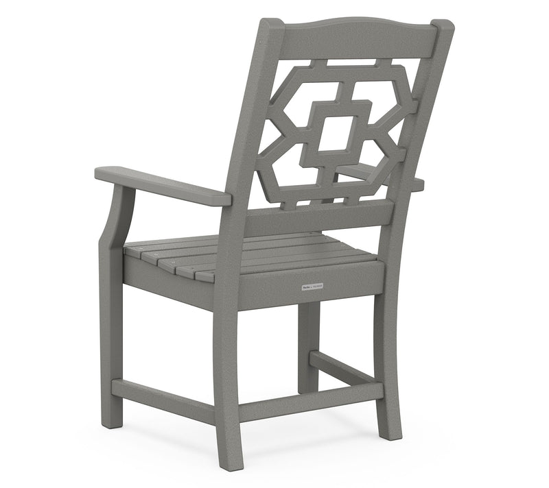 Martha Stewart by POLYWOOD Chinoiserie Dining Arm Chair — View 16