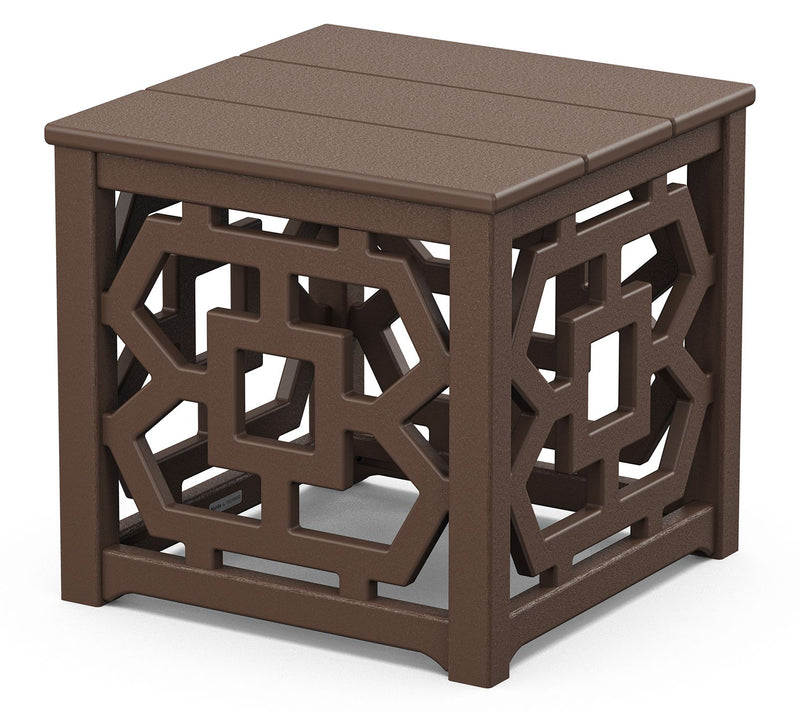 Martha Stewart by POLYWOOD Chinoiserie Accent Table — View 7