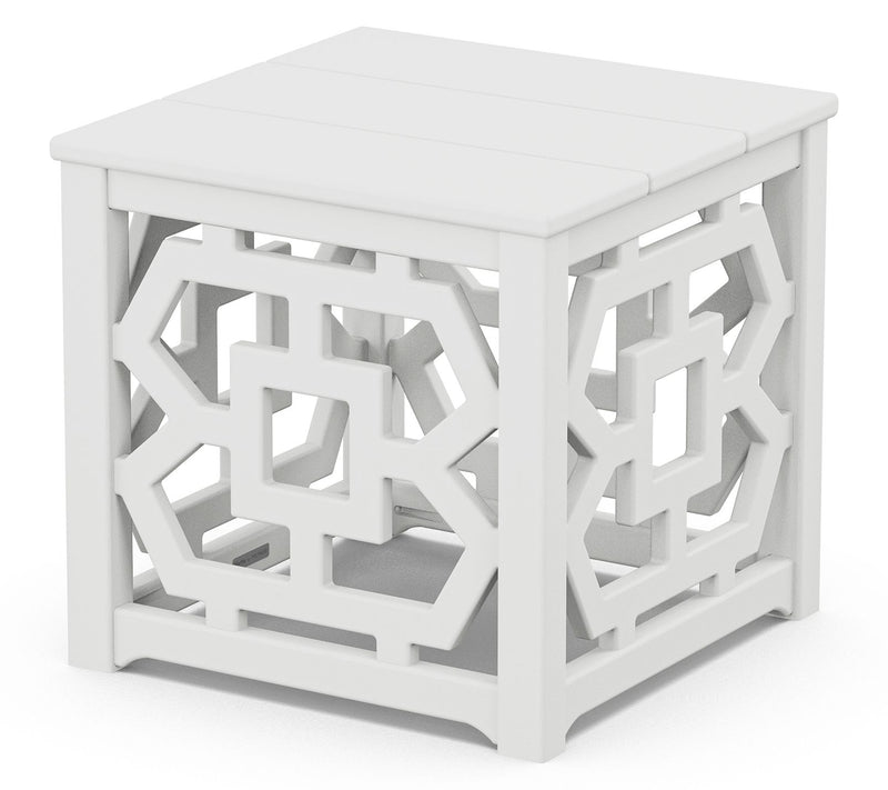 Martha Stewart by POLYWOOD Chinoiserie Accent Table — View 15