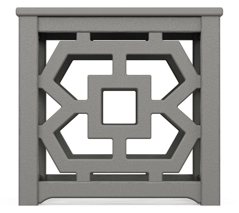 Martha Stewart by POLYWOOD Chinoiserie Accent Table — View 16