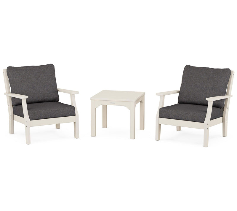 Martha Stewart by POLYWOOD Chinoiserie 3-PieceSeating Set — View 18