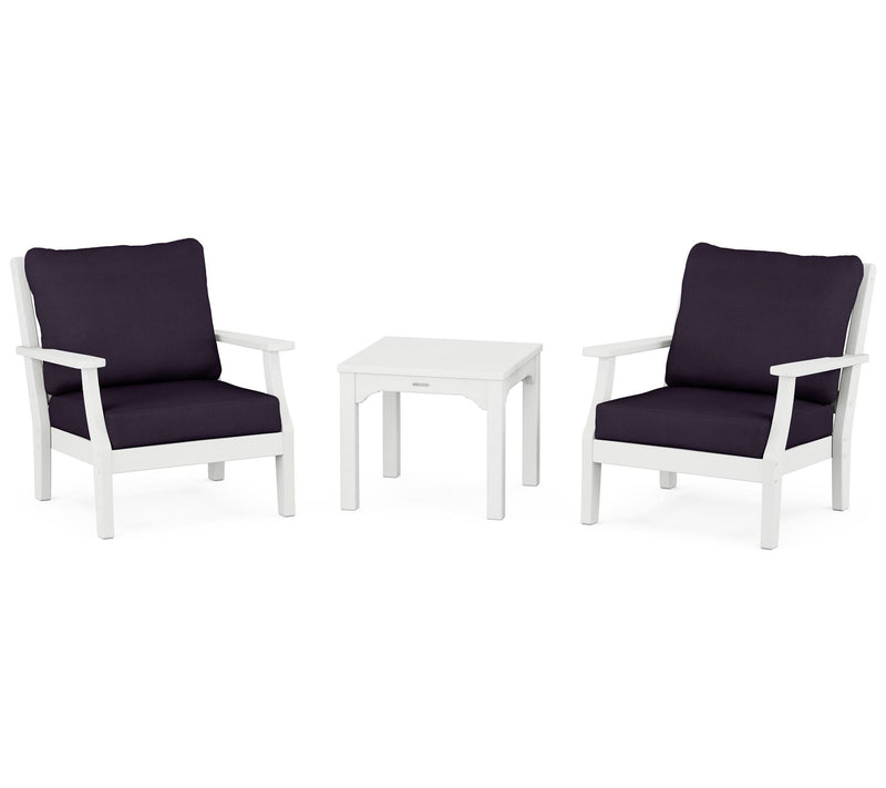 Martha Stewart by POLYWOOD Chinoiserie 3-PieceSeating Set — View 19