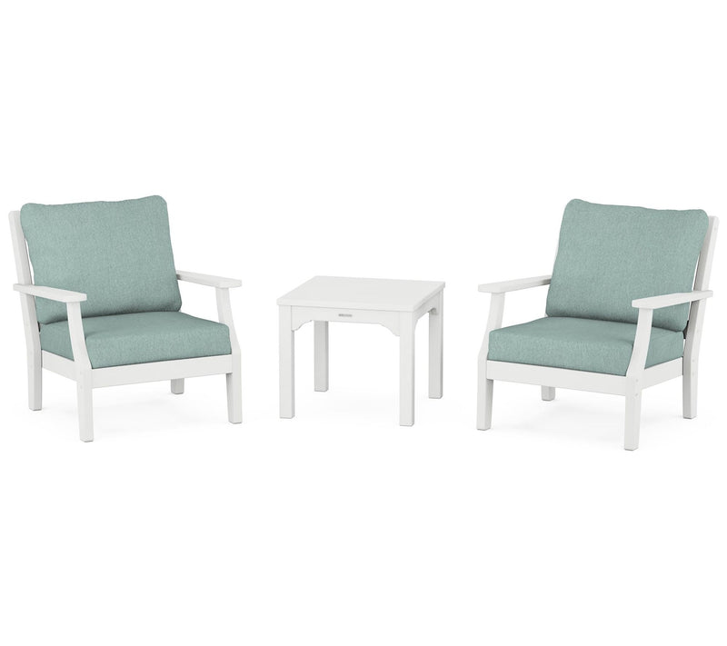 Martha Stewart by POLYWOOD Chinoiserie 3-PieceSeating Set — View 20