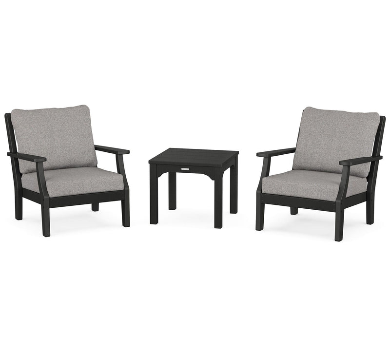 Martha Stewart by POLYWOOD Chinoiserie 3-PieceSeating Set — View 21