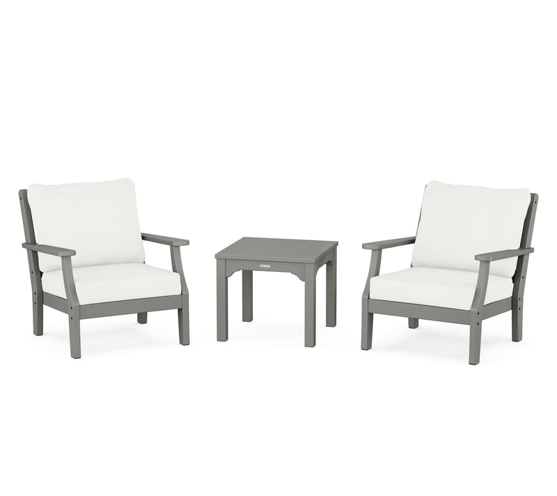 Martha Stewart by POLYWOOD Chinoiserie 3-PieceSeating Set — Main view
