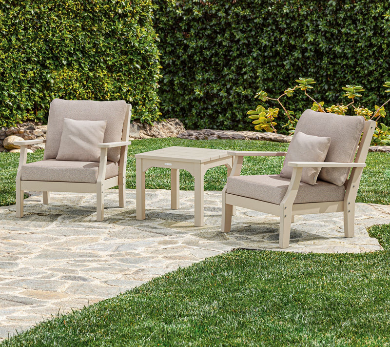 Martha Stewart by POLYWOOD Chinoiserie 3-PieceSeating Set — View 5