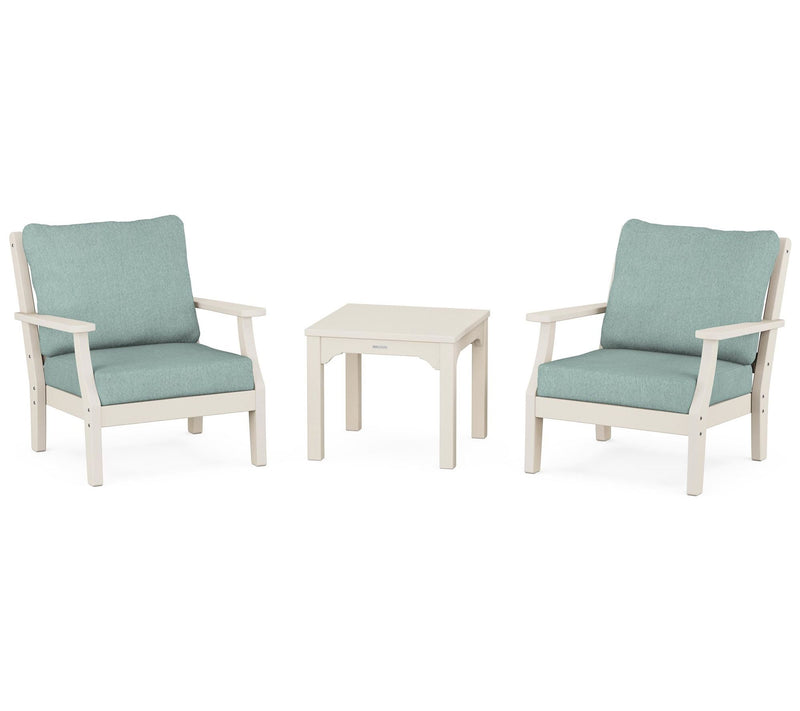 Martha Stewart by POLYWOOD Chinoiserie 3-PieceSeating Set — View 22