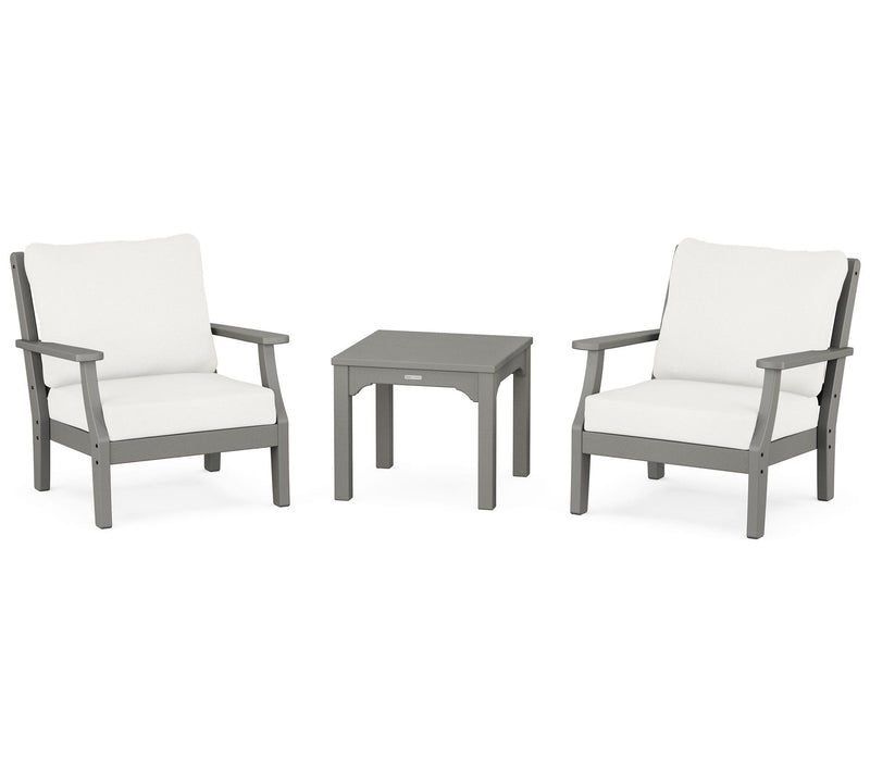 Martha Stewart by POLYWOOD Chinoiserie 3-PieceSeating Set — View 23